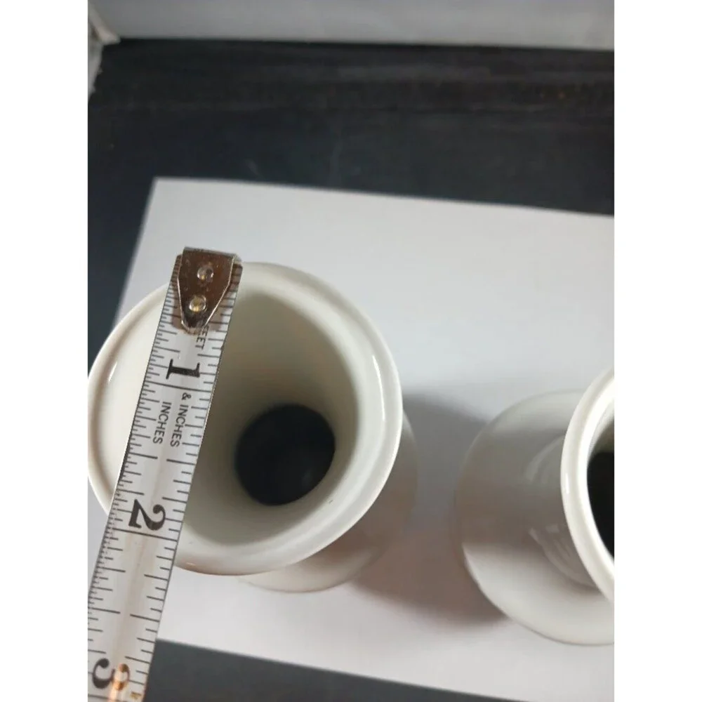 MID CENTURY MODERN Retro Vintage Small Vases (Pair-2pcs)